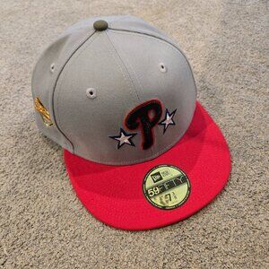 New Era Sneakertown Philadelphia Phillies Hat 7 3/8 MLB 59fifty World Series Cap